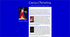 Desktop Screenshot of gretachristina.com